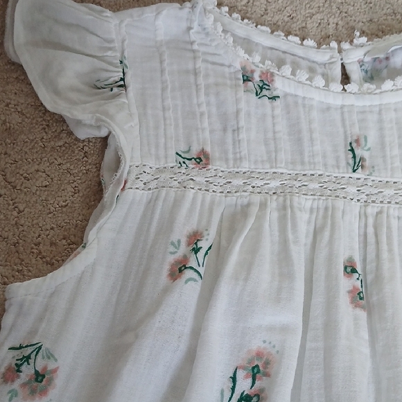 Lucky Brand White Floral Blouse - Picture 7 of 9